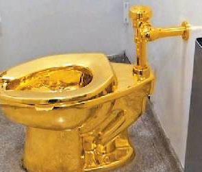 Gold commode stolen, case registered after 4 years!