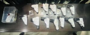 05 arms smugglers from Punjab accused with illegal fire arms, arrested in the proceedings of Crime Branch Indore.