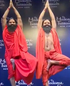 Baba Ramdev's statue is going to be installed in New York's Tussaud Museum.