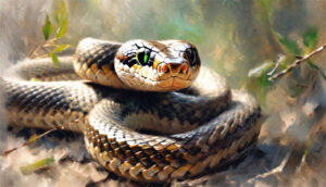 No snake has ever been seen in this country