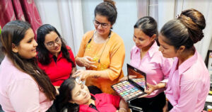 Heavy make-up should not spoil the skin during monsoon.
