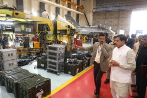 Chief Minister Dr. Mohan Yadav inspected Hindustan Aeronautical Limited