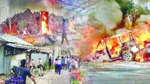 Violence is not stopping, 50 central force troops sent to Manipur