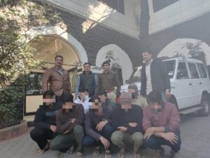08 accused of Mandsaur gang arrested in Crime Branch Police.