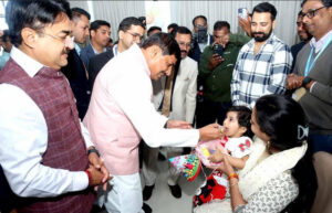 Chief Minister started the campaign by giving pulse polio medicine to children