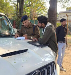 Indore RTO took action against passenger buses