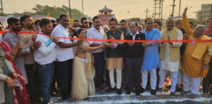One arm of the flyover on Rau Bypass Circle inaugurated