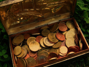 Hikers found treasure in the forest