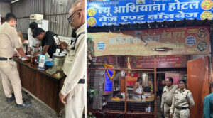 Excise raid on many Dhabas and hotels in the city