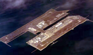 The giant Kansai Airport is slowly sinking into the sea