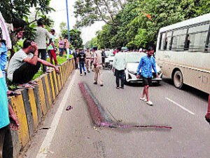 Accident: Woman dies after being hit by a crane