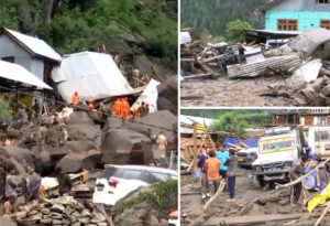 Cloudburst caused massive destruction