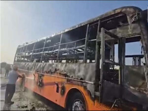 20 passengers killed in bus fire in Jaisalmer