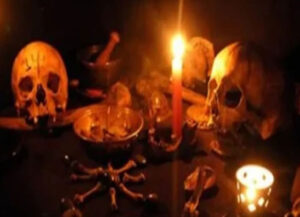 Suspecting witchcraft, a man brutally stabbed his own friend to death.