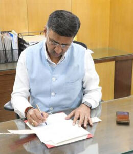 Newly appointed Public Relations Commissioner Manish Singh assumed charge.
