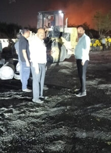 fire in indore airport