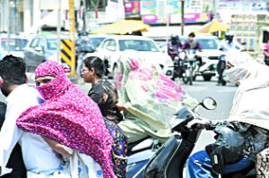 Heat wave alert in 44 districts