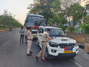 RTO's intensive checking drive, two buses fined Rs 1 lakh