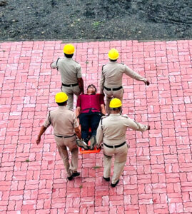 Capsule training on air raid protection and disaster management organized